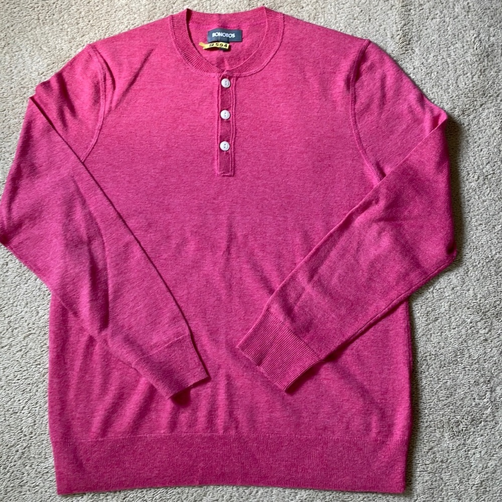 Bonobos Mens lightweight sweater (M slim fit)